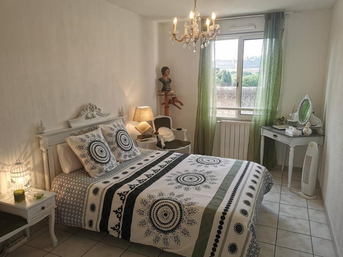 Chambre Avec Vue Panoramique Sur La Cite Medievale Carcassonne Ngoại thất bức ảnh